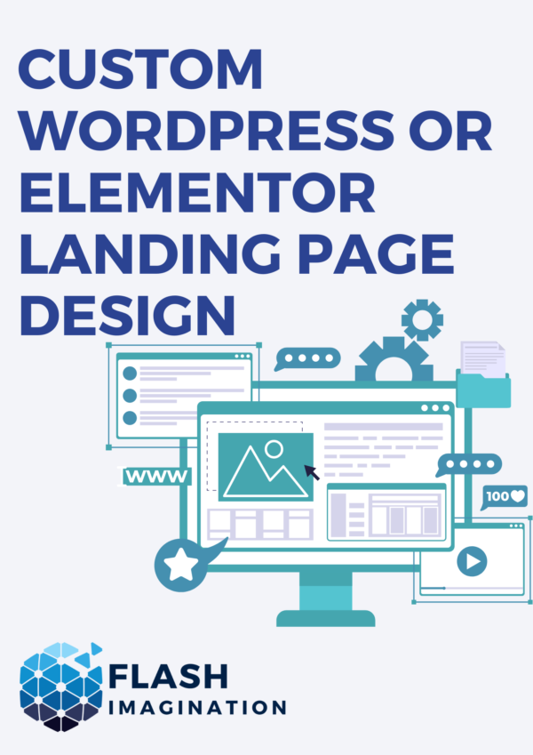 Custom WordPress or Elementor Landing Page Design